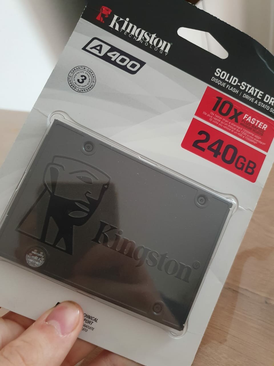 kingston sa400s37/480g, ssd kingston a400 120gb, ssd kingston a400 256gb, твердотельный накопитель kingston sedc400s37/480g, оригинальная упаковка ssd kingston 240 gb