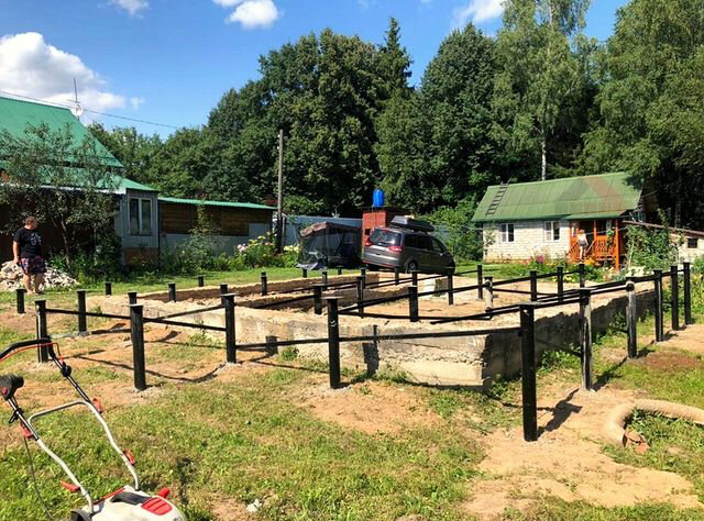 Строительство свайного фундамента