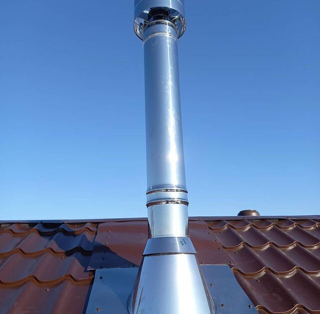 монтаж дымохода, дымоход schiedel сэндвич проходка, шидель дымоход сэндвич, дымоход, дымоход сэндвич schiedel