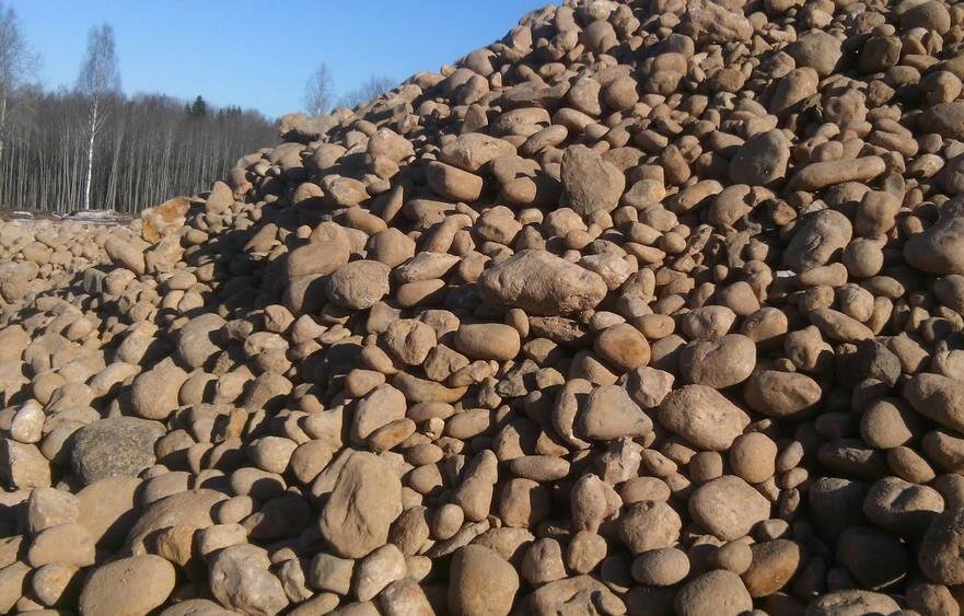щебень речной гравийный, гравий, галька карьерная, речная галька, щебень