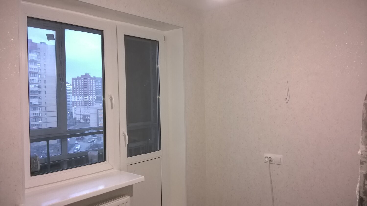 квартира, окно без откосов, пластиковое окно, окно, 1 ул. народного ополчения, 2б к1 красногорск