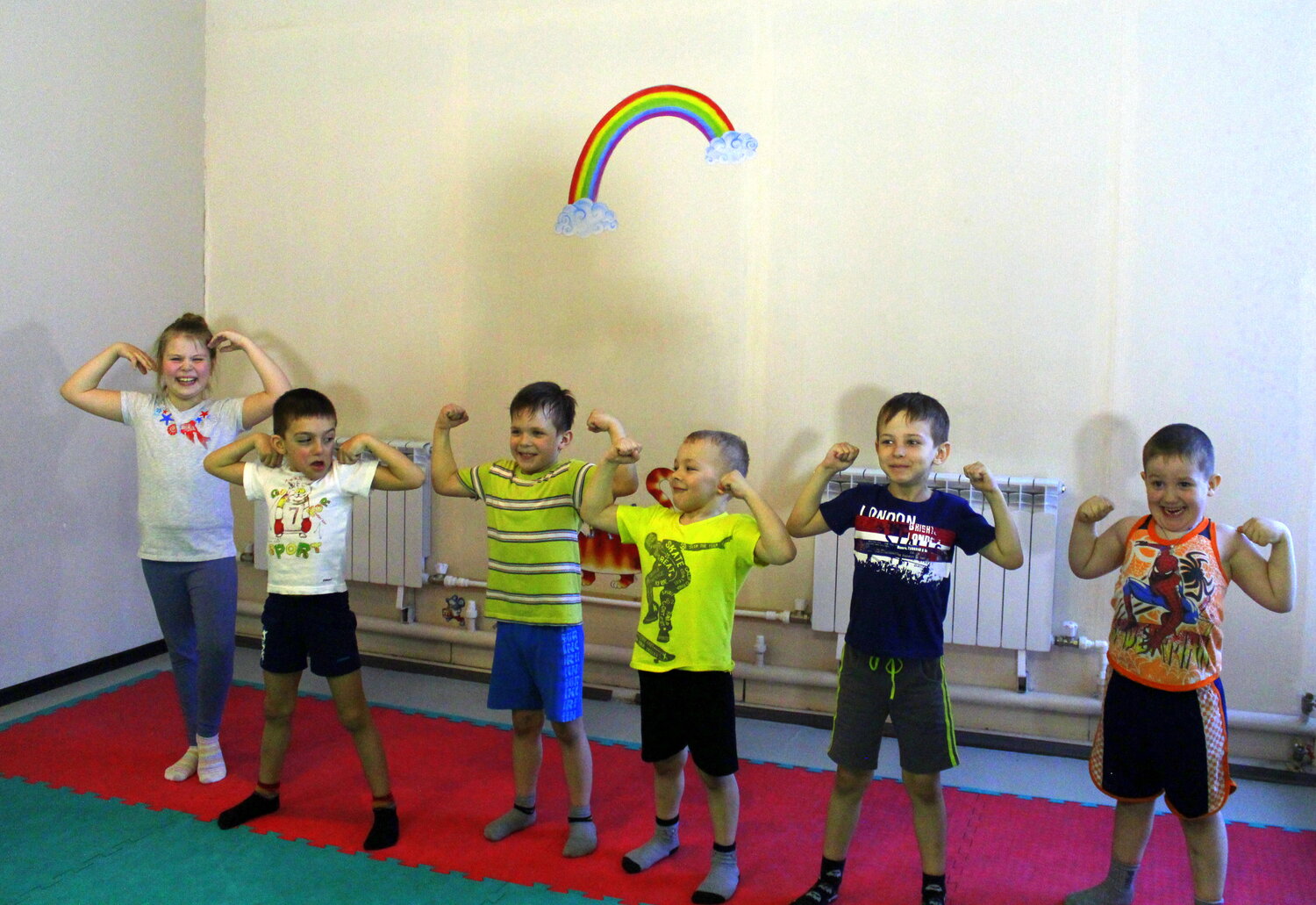 детский сад, спортивный, зарядка в садике, для детей, физическая культура