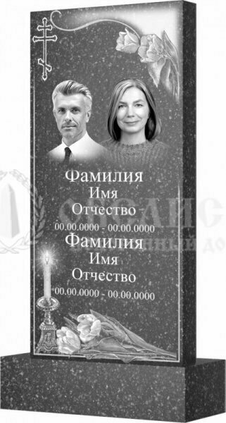 памятники на могилу, памятник из гранита балтика на двоих, гранитный памятник, православные памятники на могилу, памятник книга на могилу для двоих