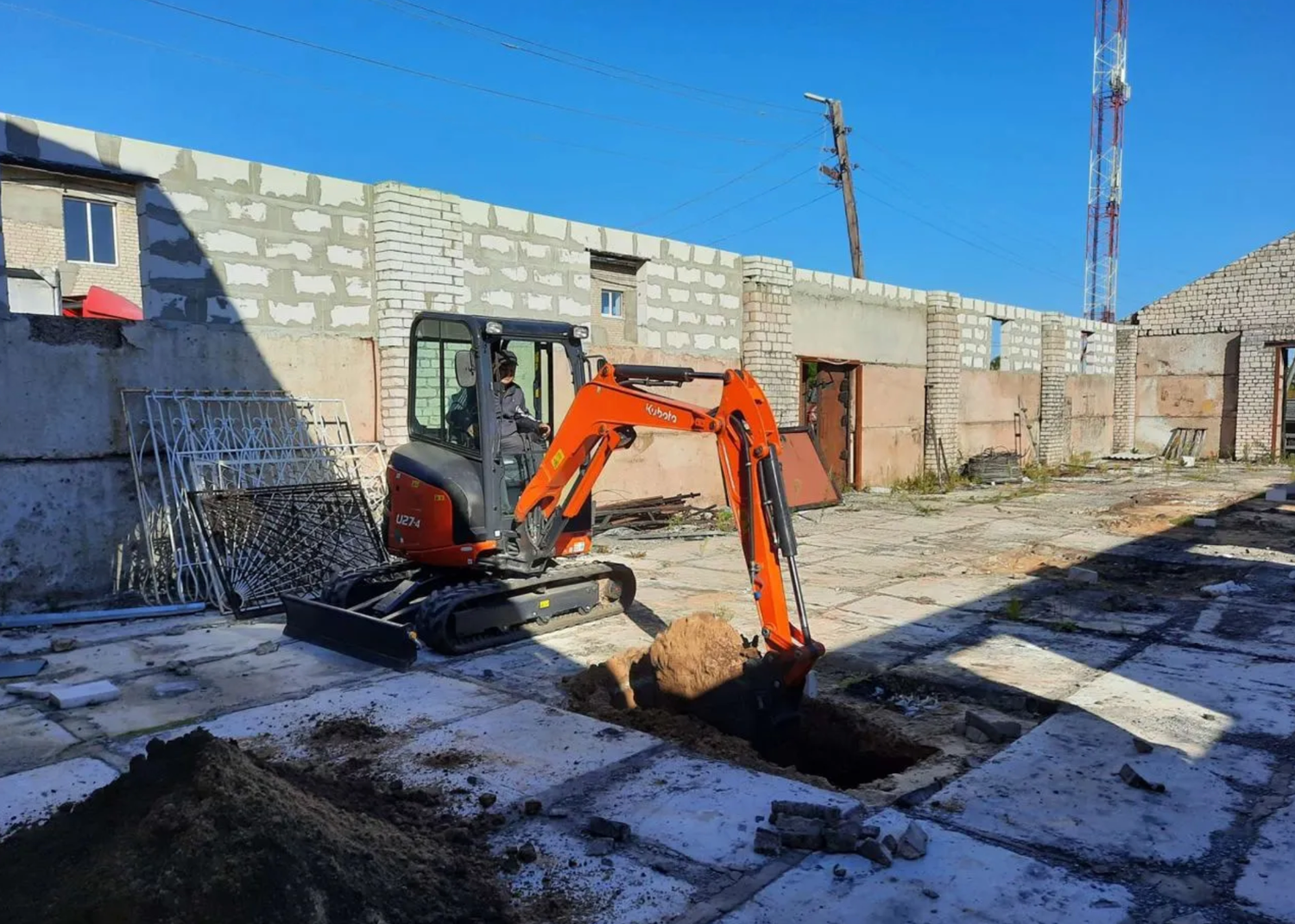 мини экскаватор, мини экскаватор kubota, хитачи zx 35, аренда мини экскаватора, фотографии экскаватора