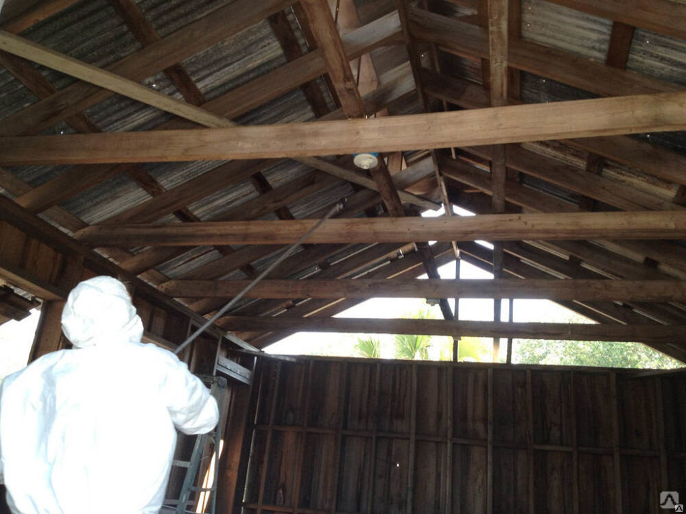 Обработка деревянных стеллажей огнезащитным составом - 86 фото