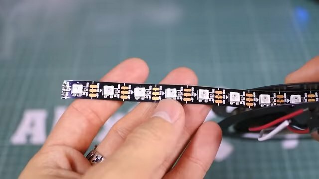 светодиодная лента, адресная светодиодная лента ws2812b, светодиодная лента 5050, спаять лед ленту, гибкая светодиодная лента