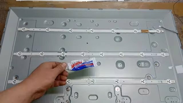 подсветка для телевизора lg 32ln540v, светодиодная лента для телевизора lg 32ln540v, lg 32ln570v подсветка, светодиоды для телевизора lg 32лф580ф, lg 47la620v подсветка