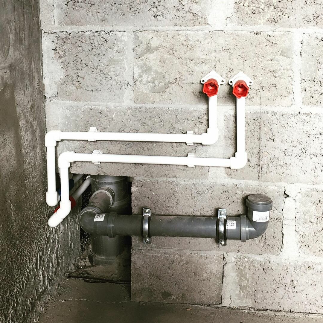 водоснабжение, водопровод, водопроводные трубы, канализация, полипропилен трубы для раковины