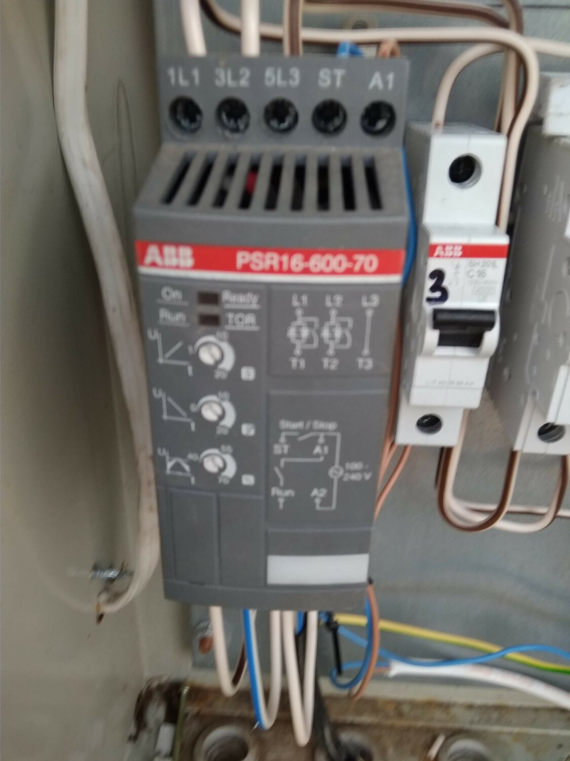 устройство плавного пуска abb psr 30-600-70, устройство плавного пуска psr45-600-70, упп abb psr30-600-70, psr85-600-70 45квт 400в, psr12-600-70 5.5квт abb