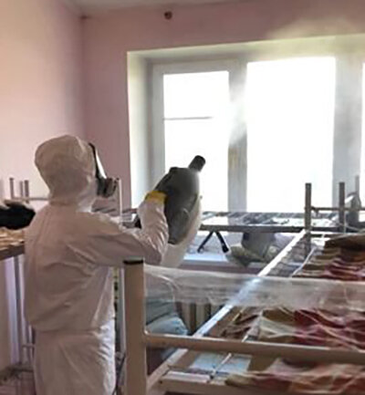 клопов, дезинсекция, госпиталь, больница, дезинфекция