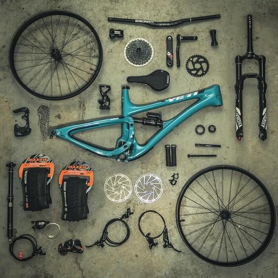 dream build mtb, детали велосипеда, bike, кастомная сборка велосипеда, аксессуары для велосипеда
