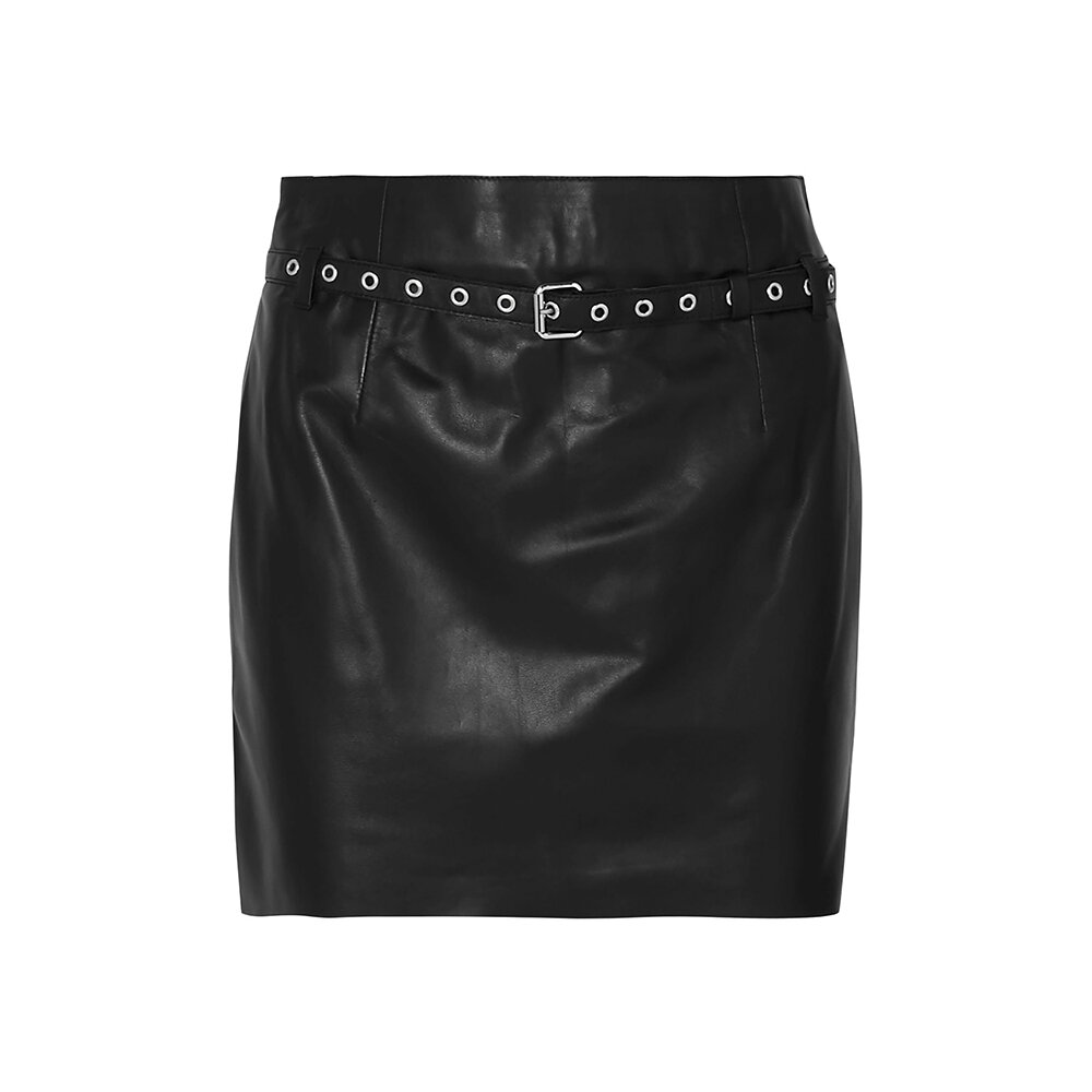 кожаная юбка, юбка, кожаная мини юбка, чёрная кожаная юбка, модные юбки