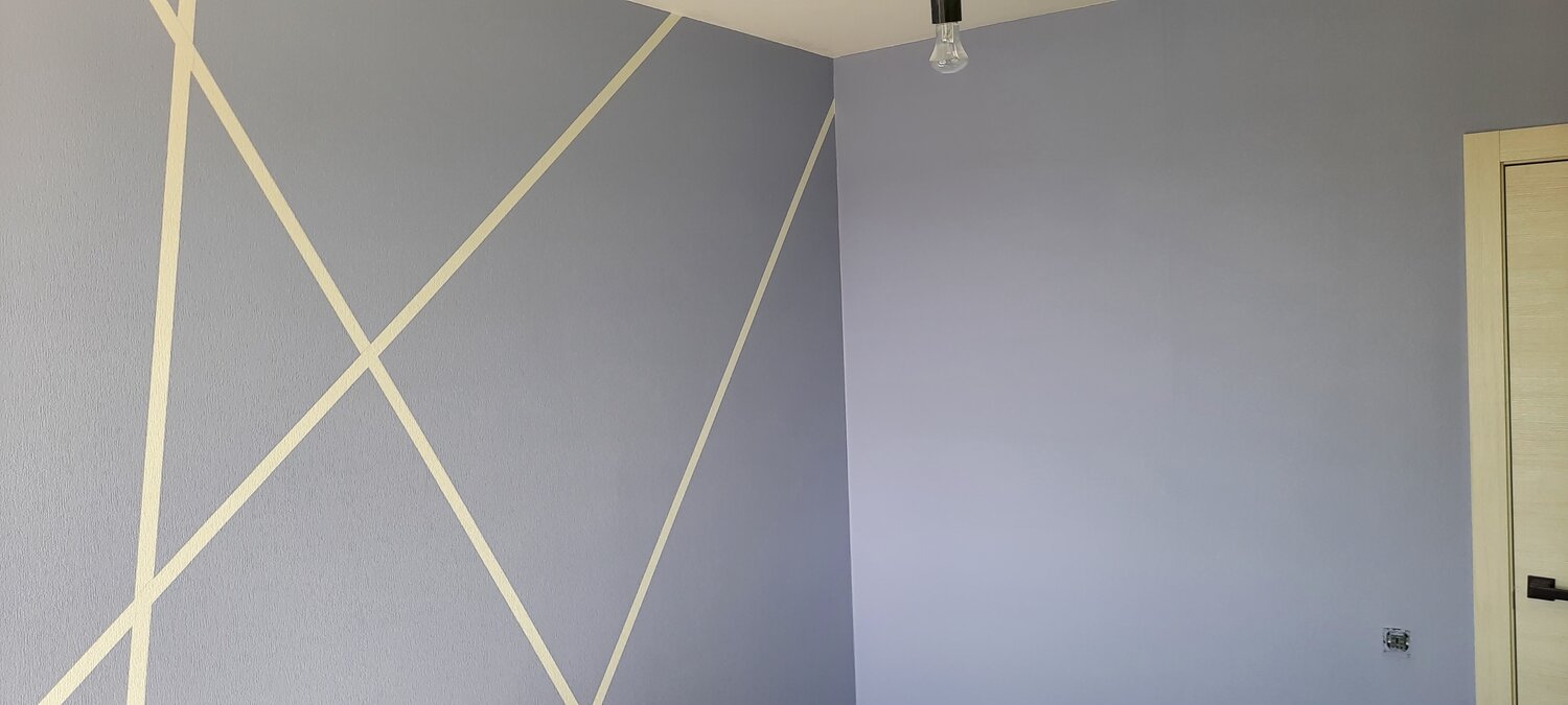 интерьер, стена дизайн, декор стен, полоски на стене, дизайн интерьера