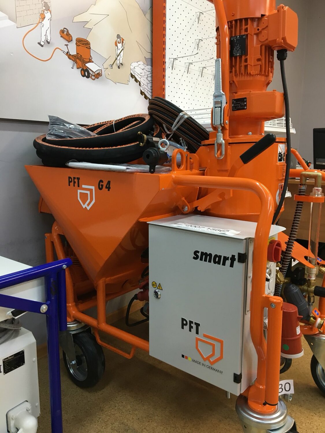 штукатурная станция pft g4 smart, штукатурная станция pft, pft g4 smart, штукатурная станция pft g4 smart с насосом av1000, штукатурная станция pft g4 fu 230/400