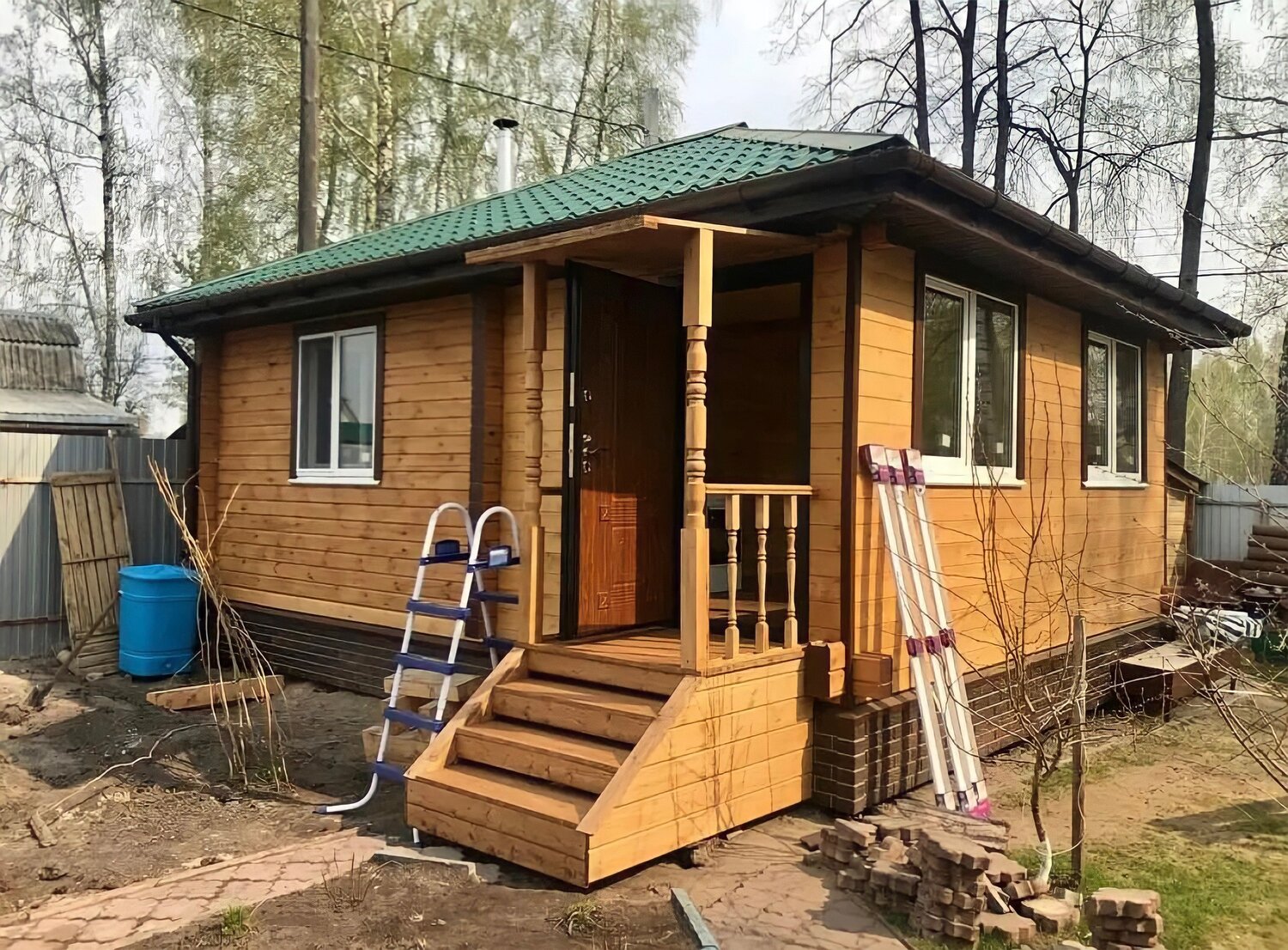 дачный домик, дачный дом, дачный домик 6х4, садовый домик, домик садовый (2.3х4 м)
