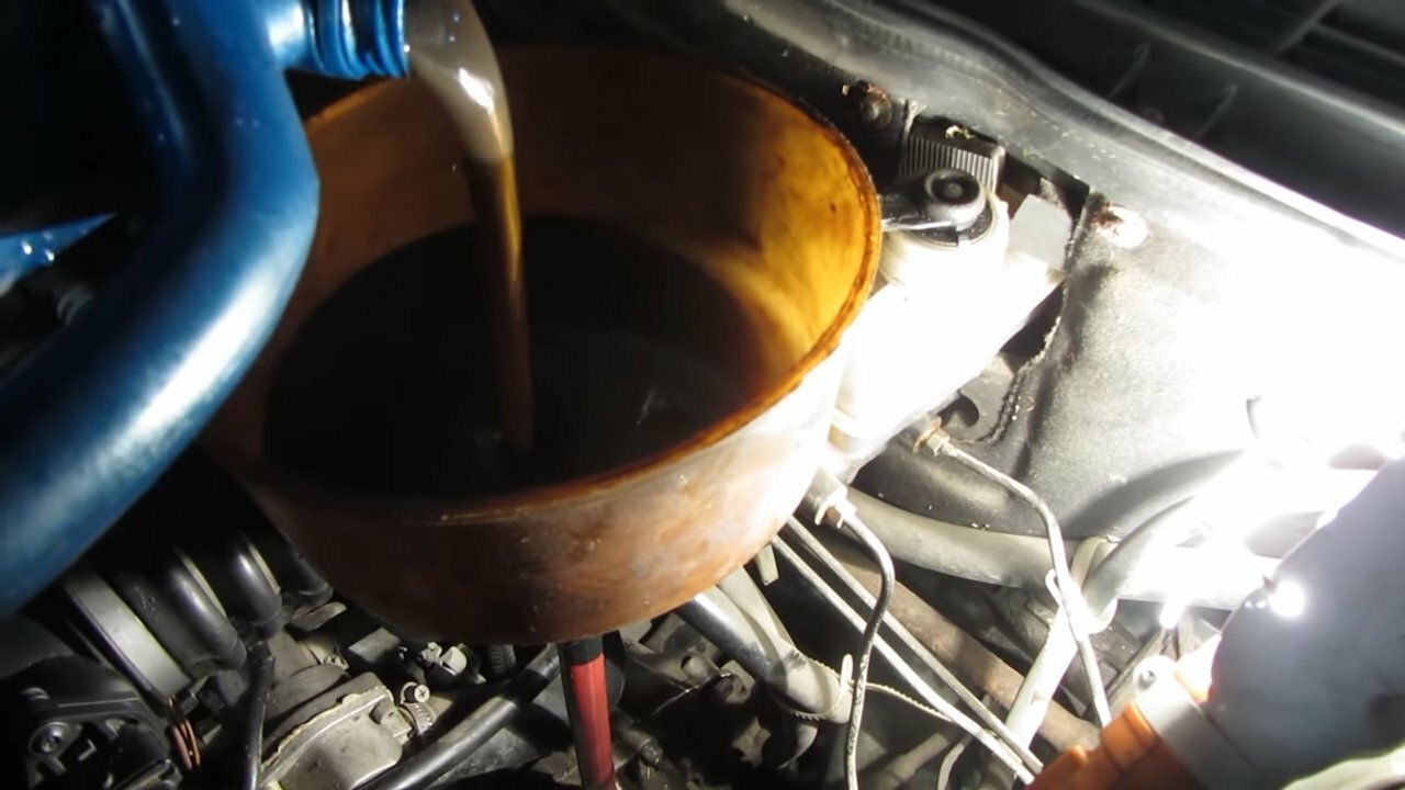 замена масла, cambio de aceite, quick tool change coolant, кпп ваз 2110 залив масла