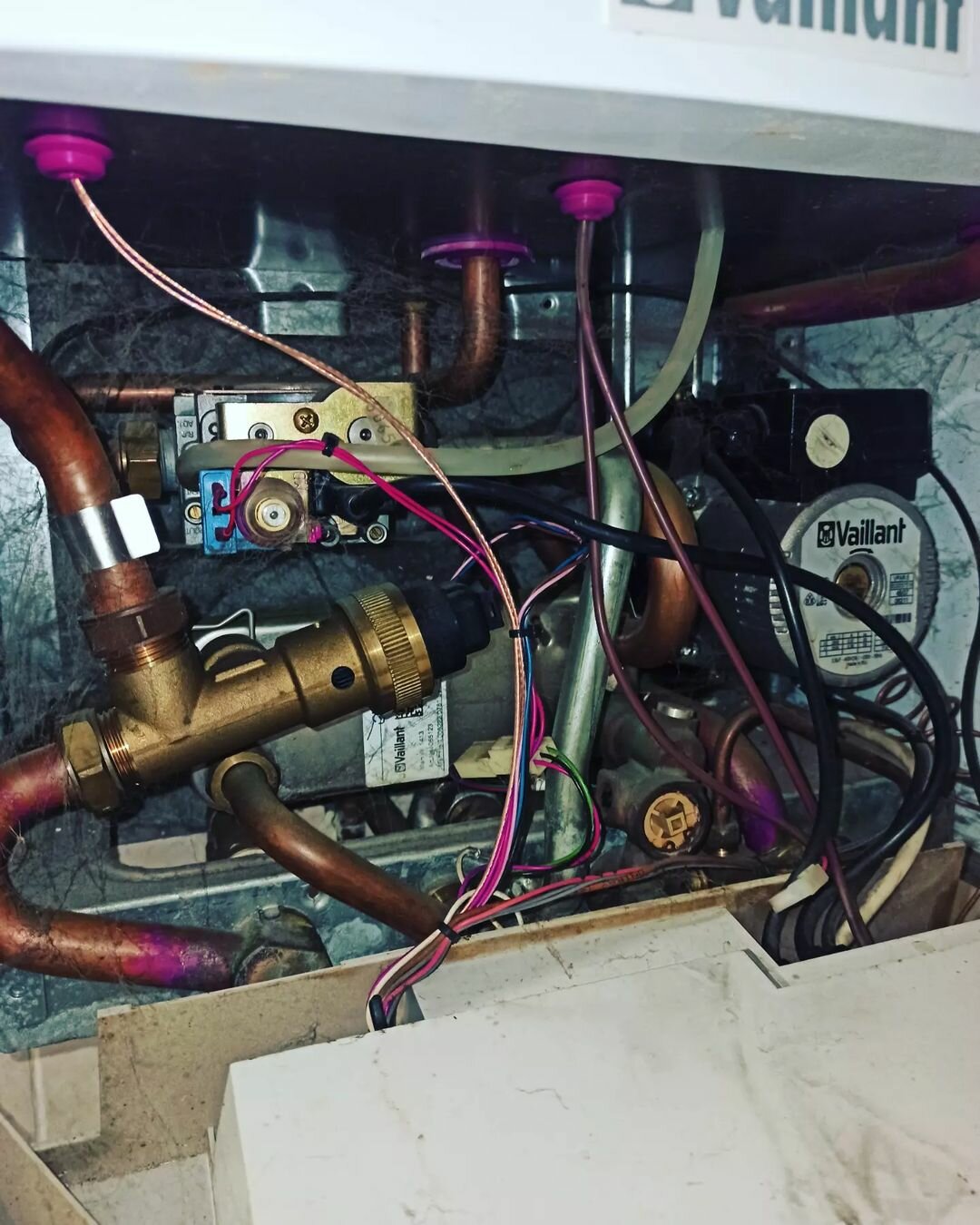 Замена теплообменника на газовом котле Baxi