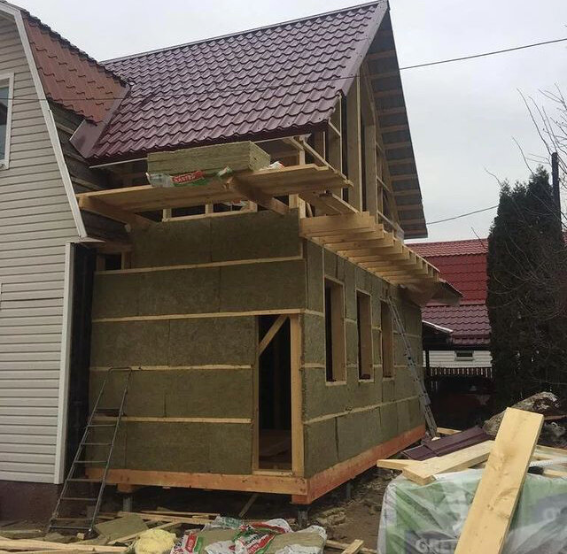 утепление деревянного дома, каркасный дом, строим дом, строительство домов, перестроить каркасный дом