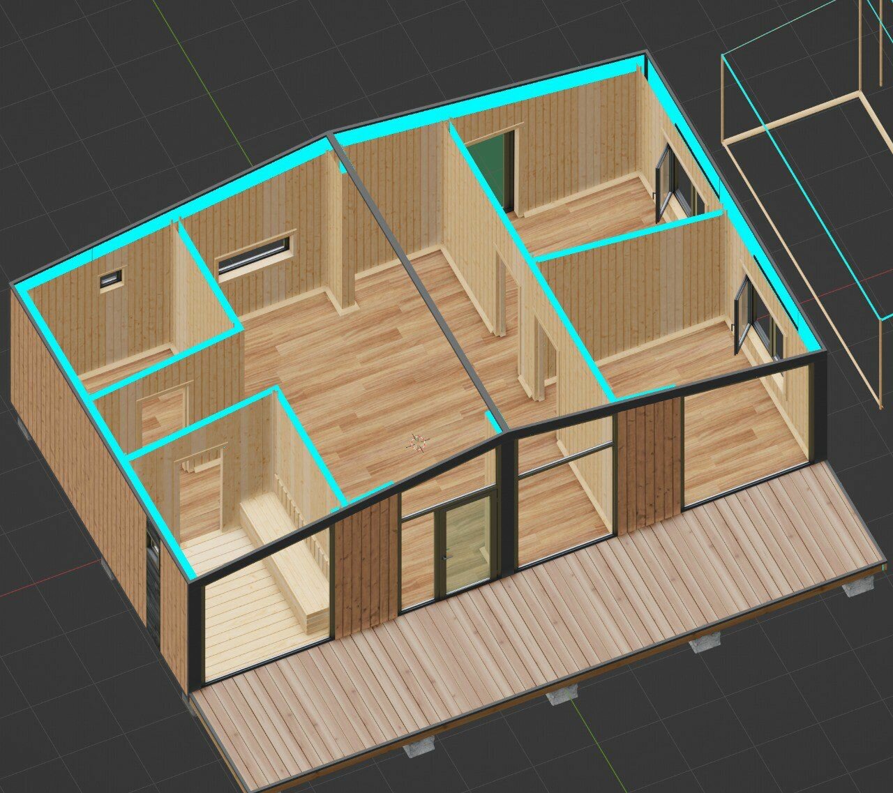 металлическая бытовка, уютный дом, бытовка для проживания, трехкомнатный домик, готовые дома
