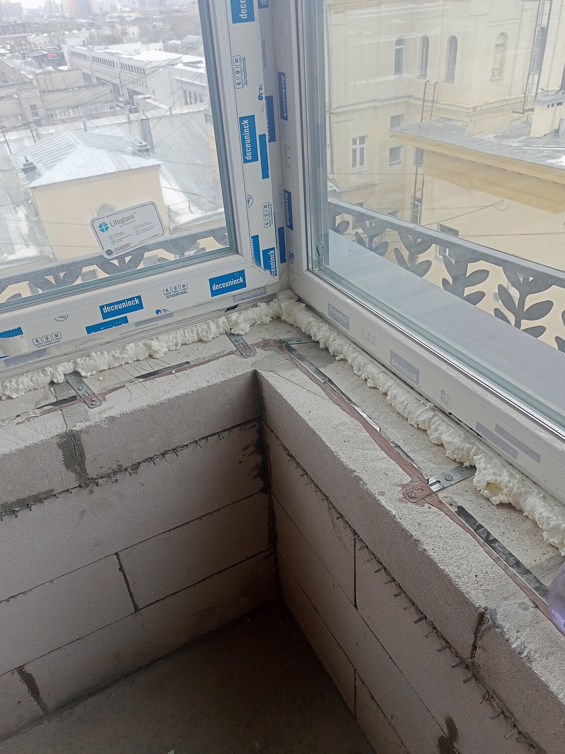 откосы на балконе, оконные откосы, утепление балкона, откосы балконного блока, утепление лоджии