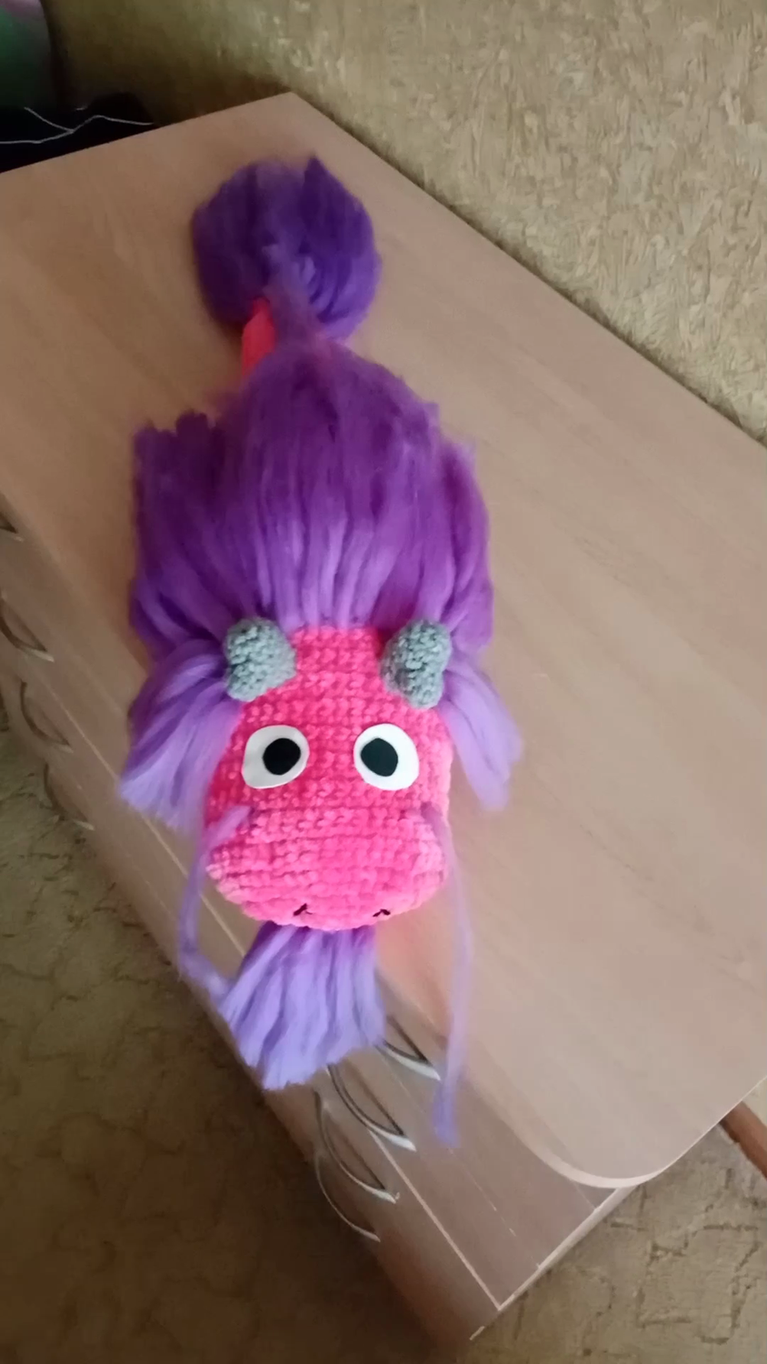 игрушка, вязаные игрушки, единорог вязаный, игрушки, единорожка крючком