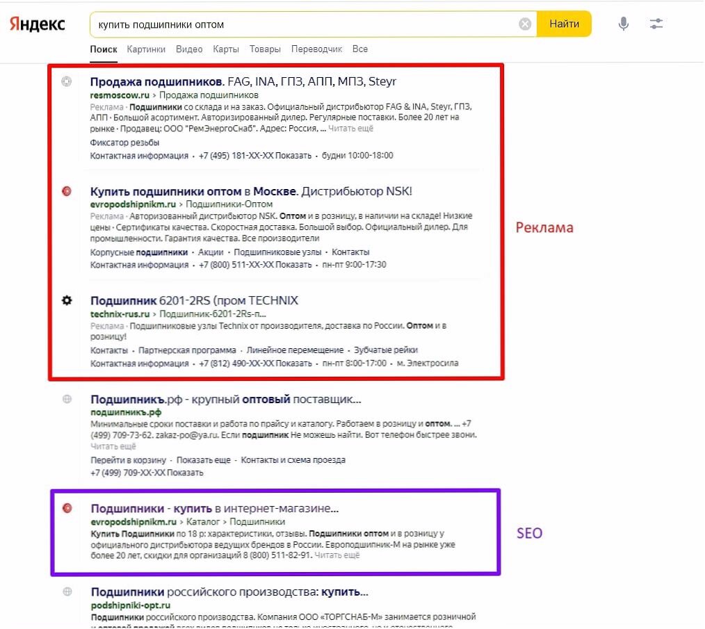 яндекс, контекстная реклама, яндекс.директ, текст, контекстная реклама в поисковой выдаче