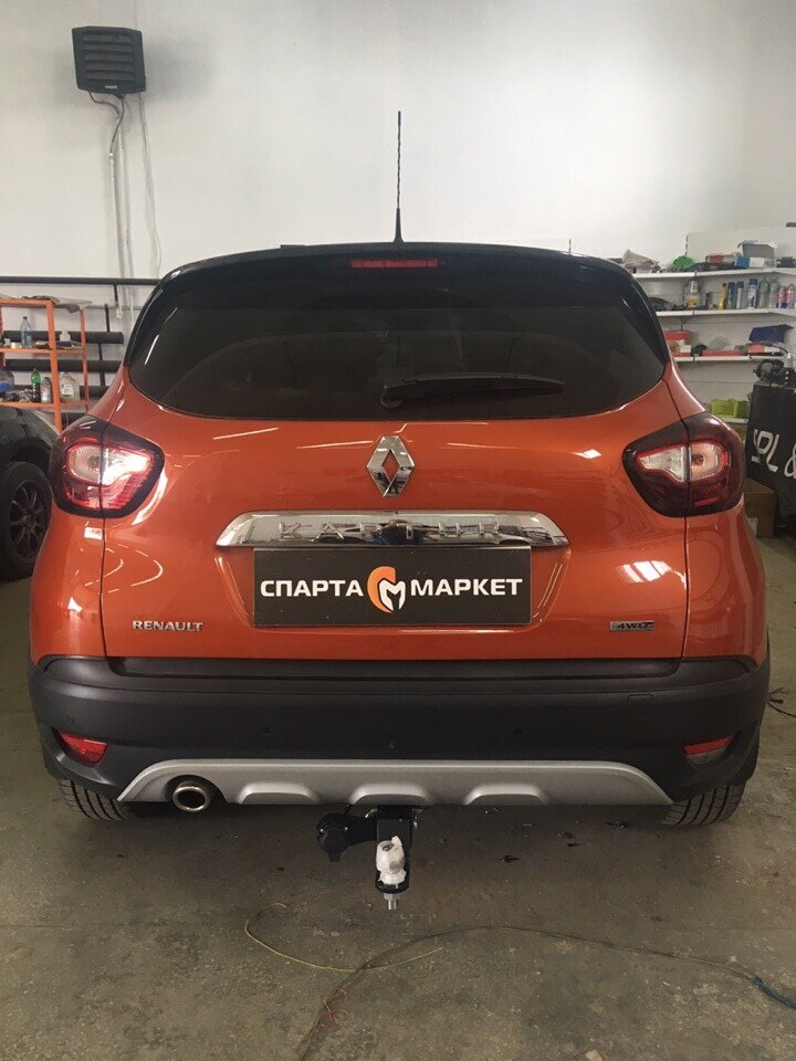 renault kaptur, renault kaptur 2016, renault kaptur 2017, фаркоп на renault captur, Nissan Juke I Рестайлинг