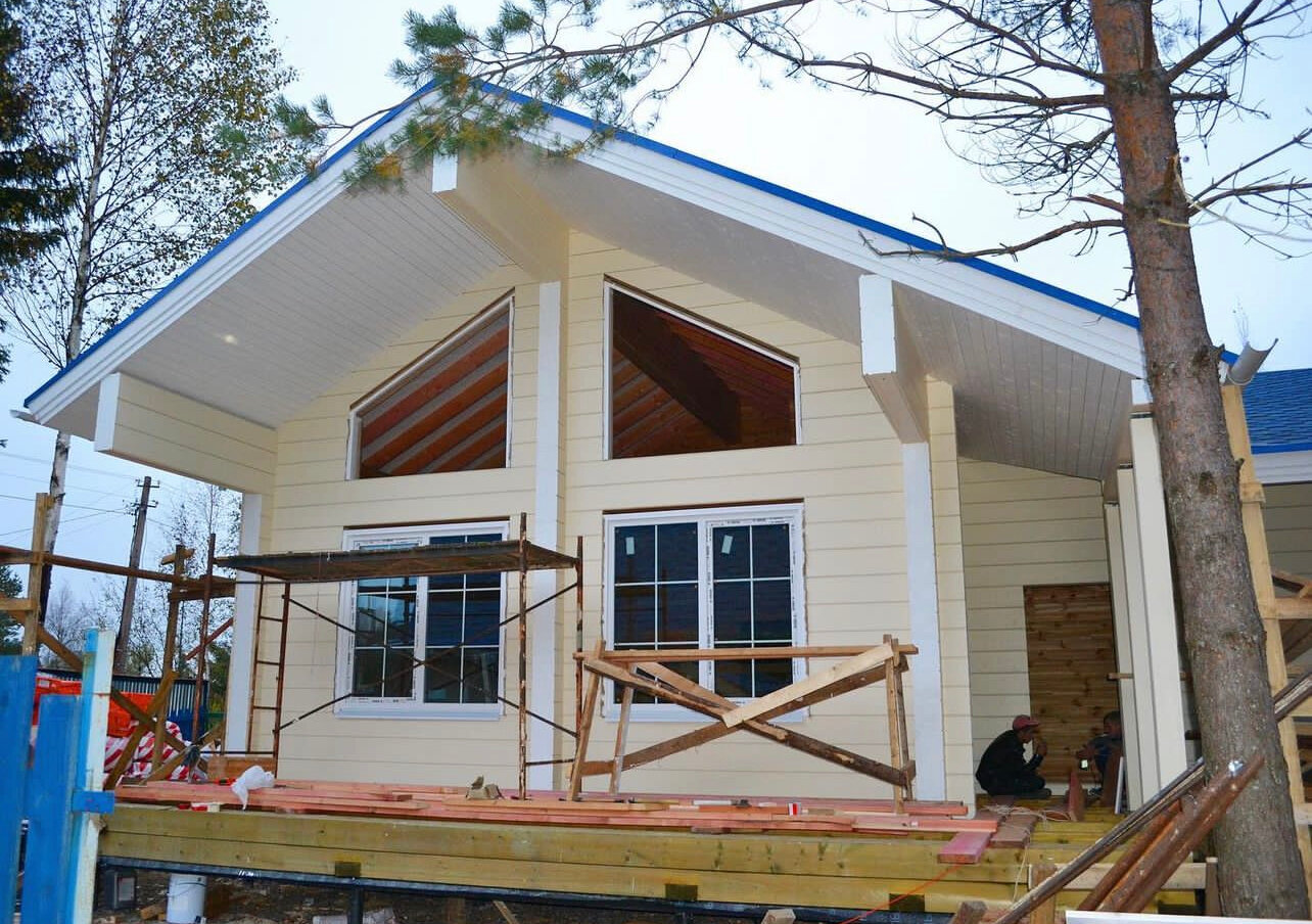 брус дом, строительство загородного дома, финский дом, загородный дом, дом из двойного бруса