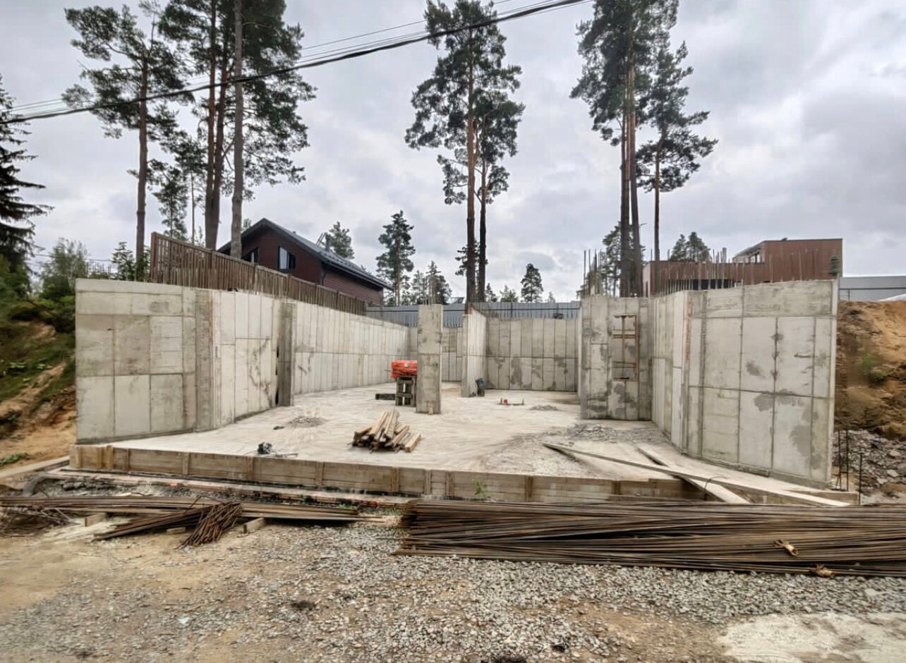 монолитный дом, строительство, ход строительства, жилой комплекс, строительство домов