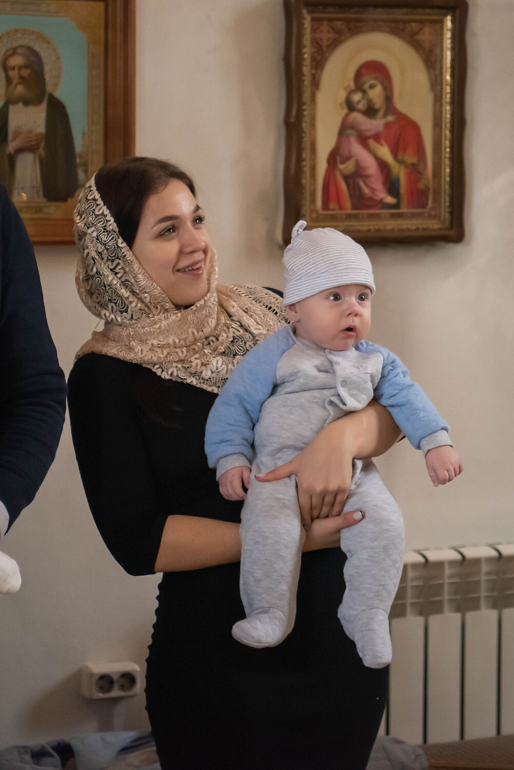 стужнева ирина ильинична, крестины, голованова ирина пенза, ребенок, дети в храме