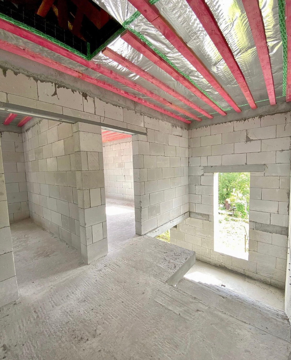 дом из газобетона внутри, газобетонные блоки, газобетон дом, дом из газобетона, загородный коттедж