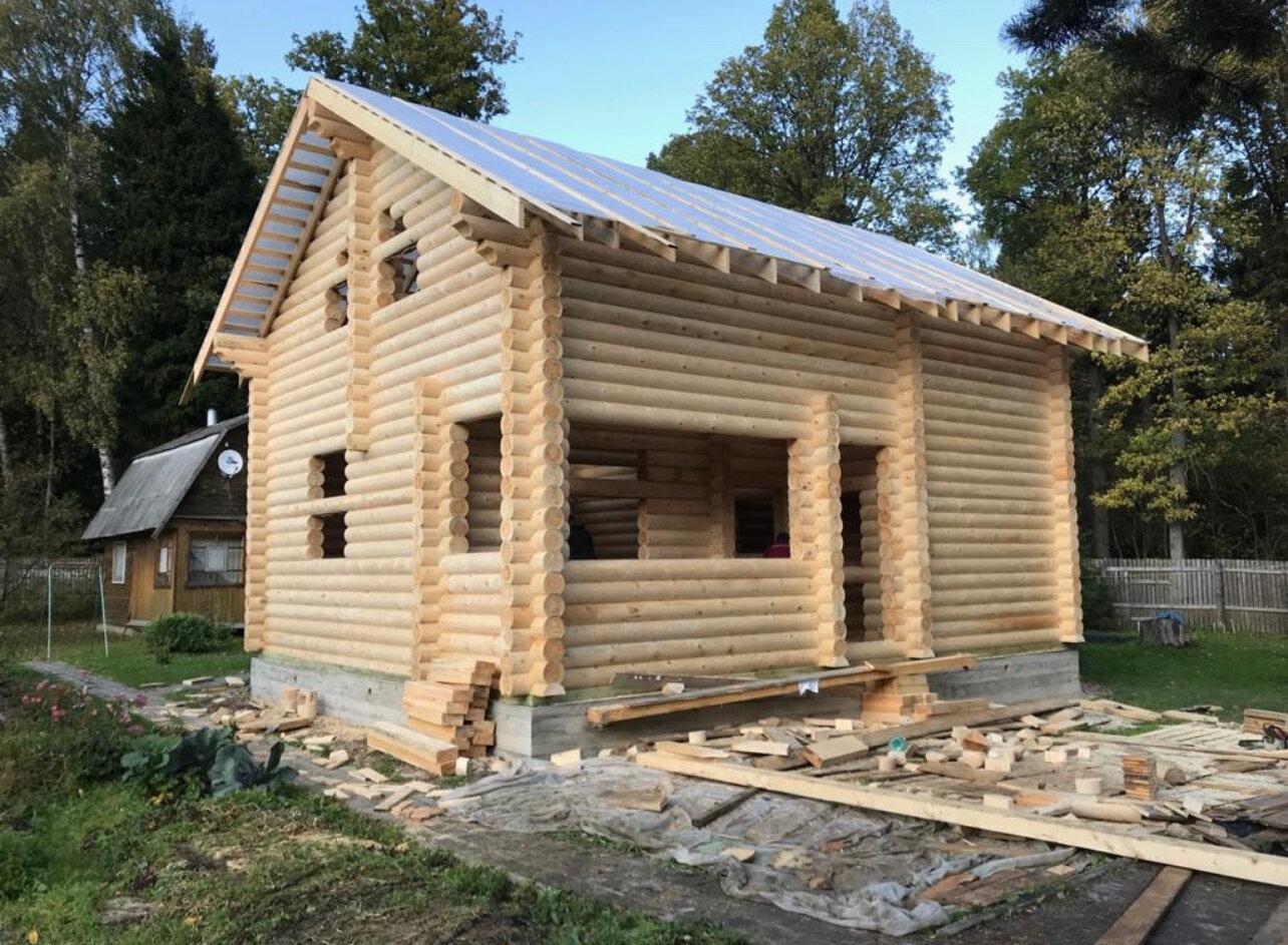 сруб дома, сруб, сруб бани, сруб дома из бревна, дом сруб