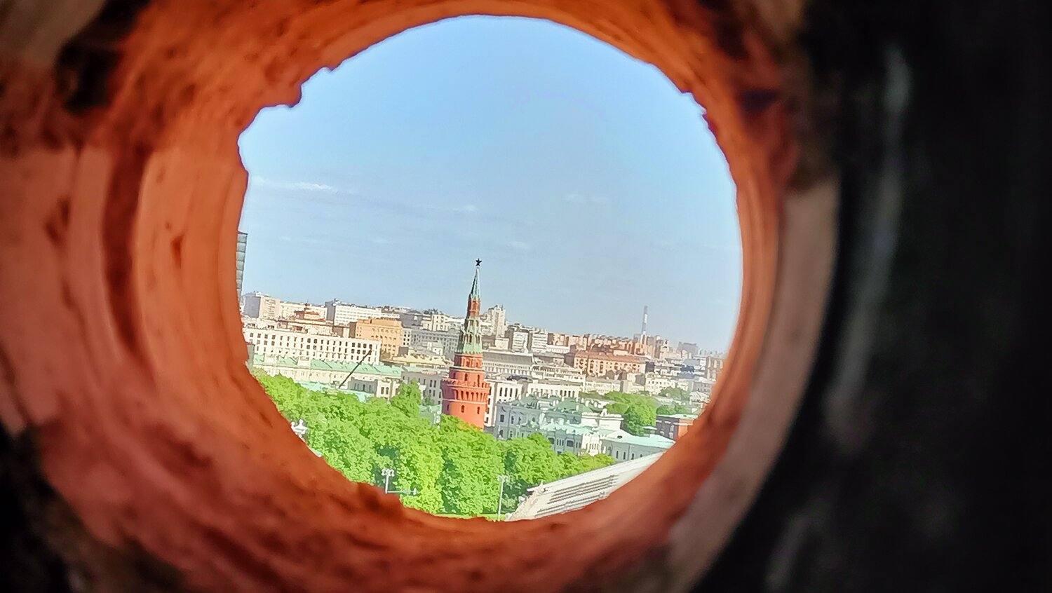 достопримечательность, человек, рыбий глаз объектив, город москва, фотографии