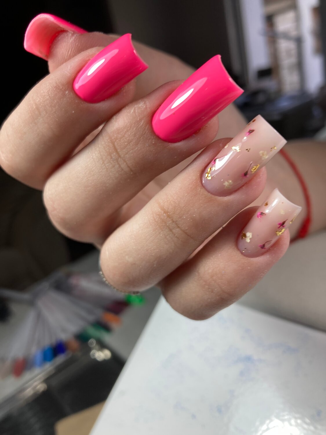 ногти 💅, маникюр, дизайн маникюра, дизайн ногтей, розовый ногти