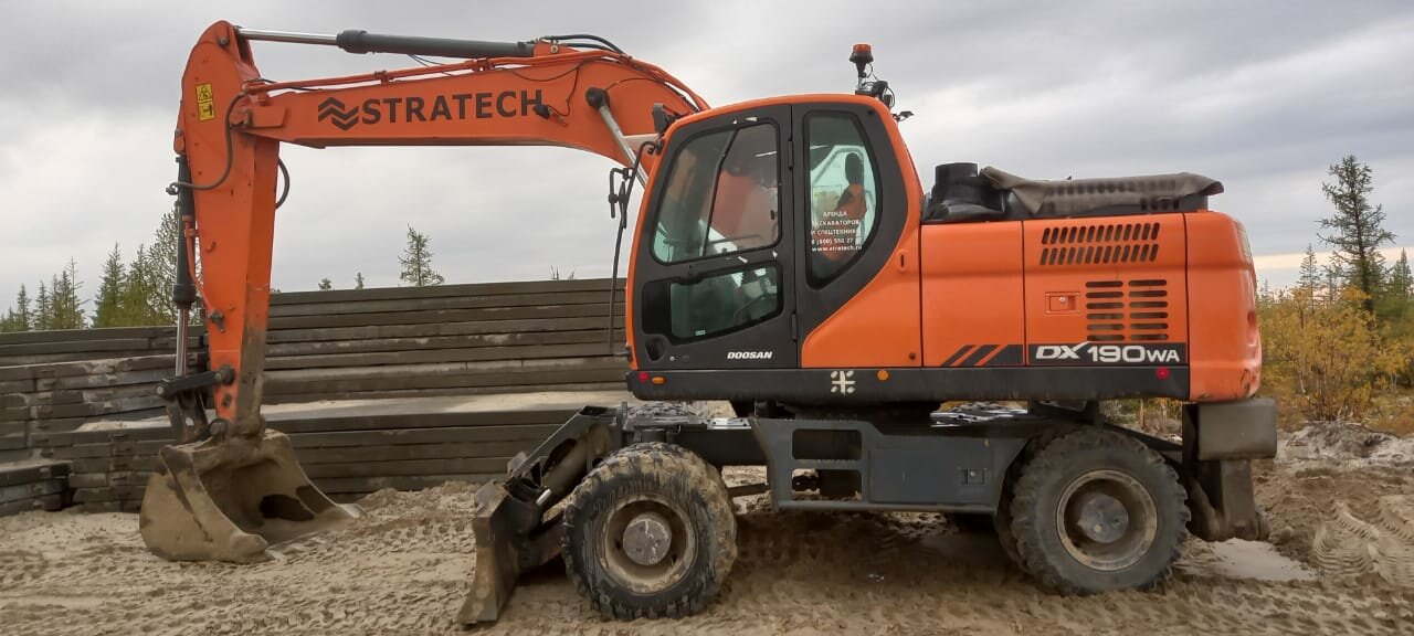 doosan экскаватор, doosan corporation, doosan dx 190 wa, doosan 160w экскаватор, колесный экскаватор