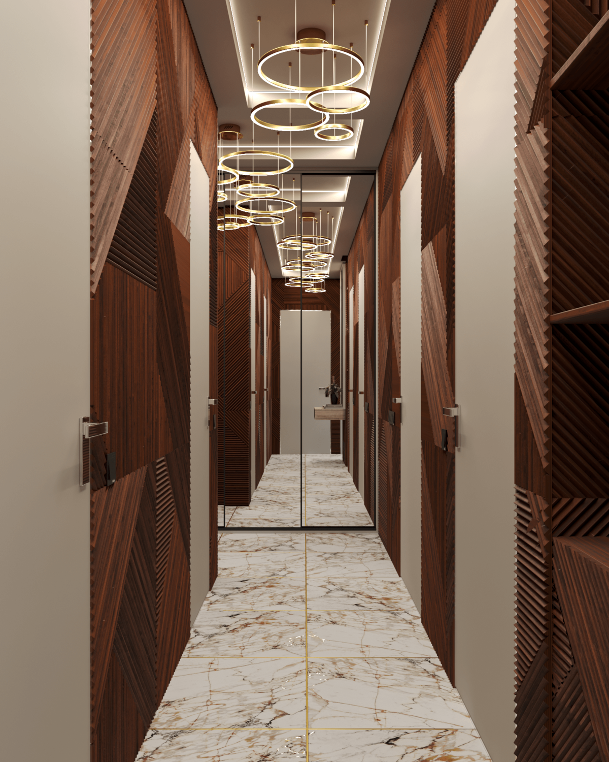 дизайн прихожей современный, коридор в современном стиле, современный коридор, дизайн коридора, интерьер коридора