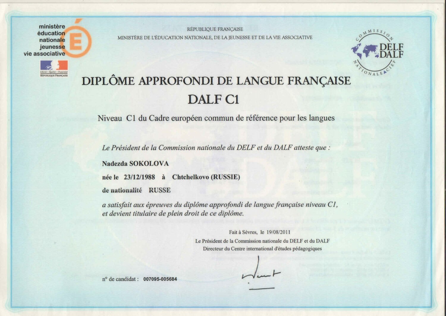 Подготовка к экзамену по французскому языку: DALF