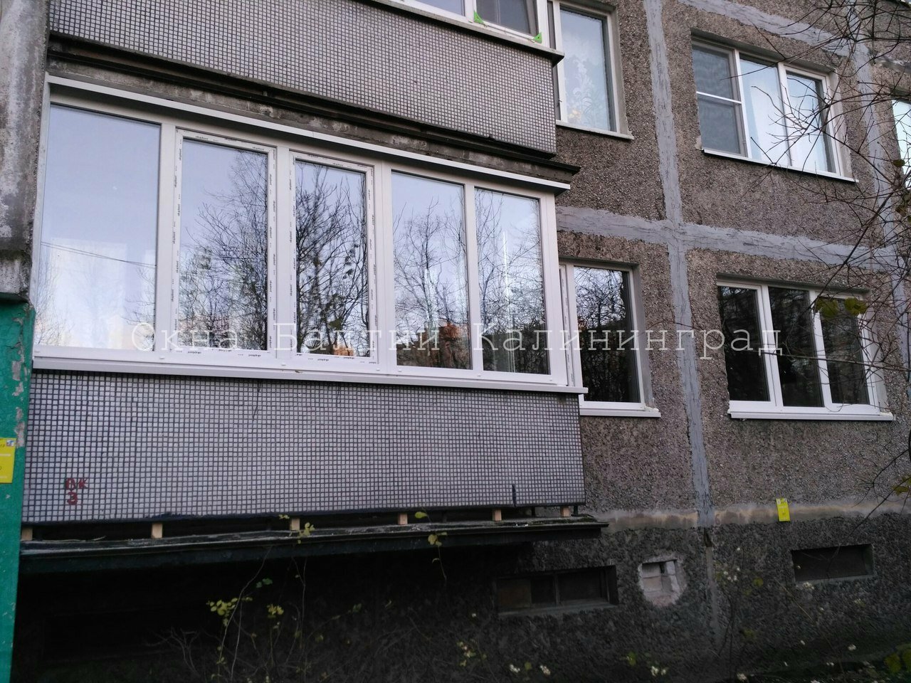 Отделка балконов и лоджий