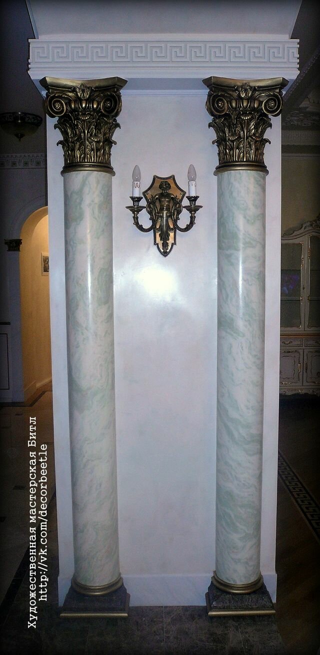 мраморные колонны, оселковый мрамор колонна, колонна, мраморные колонны столбы, колонны под мрамор венецианка