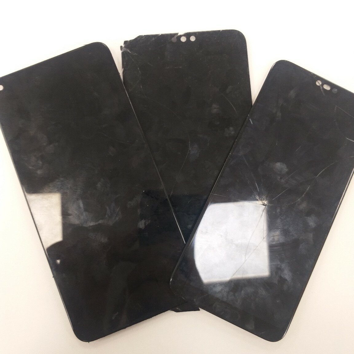 iphone 8 дисплей с разбора, чёрные бирки пластик, экран, мобильный телефон, смартфон