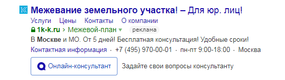 скриншот с текстом, текст, скриншот, контекстная реклама, яндекс.директ