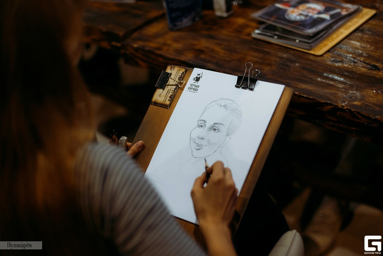 рисунок, портрет, digital шаржист на ipad, люди, художник