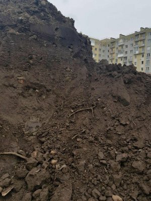 жилой комплекс, двор, многоквартирный дом, жк люберецкий гора мусора, строительство