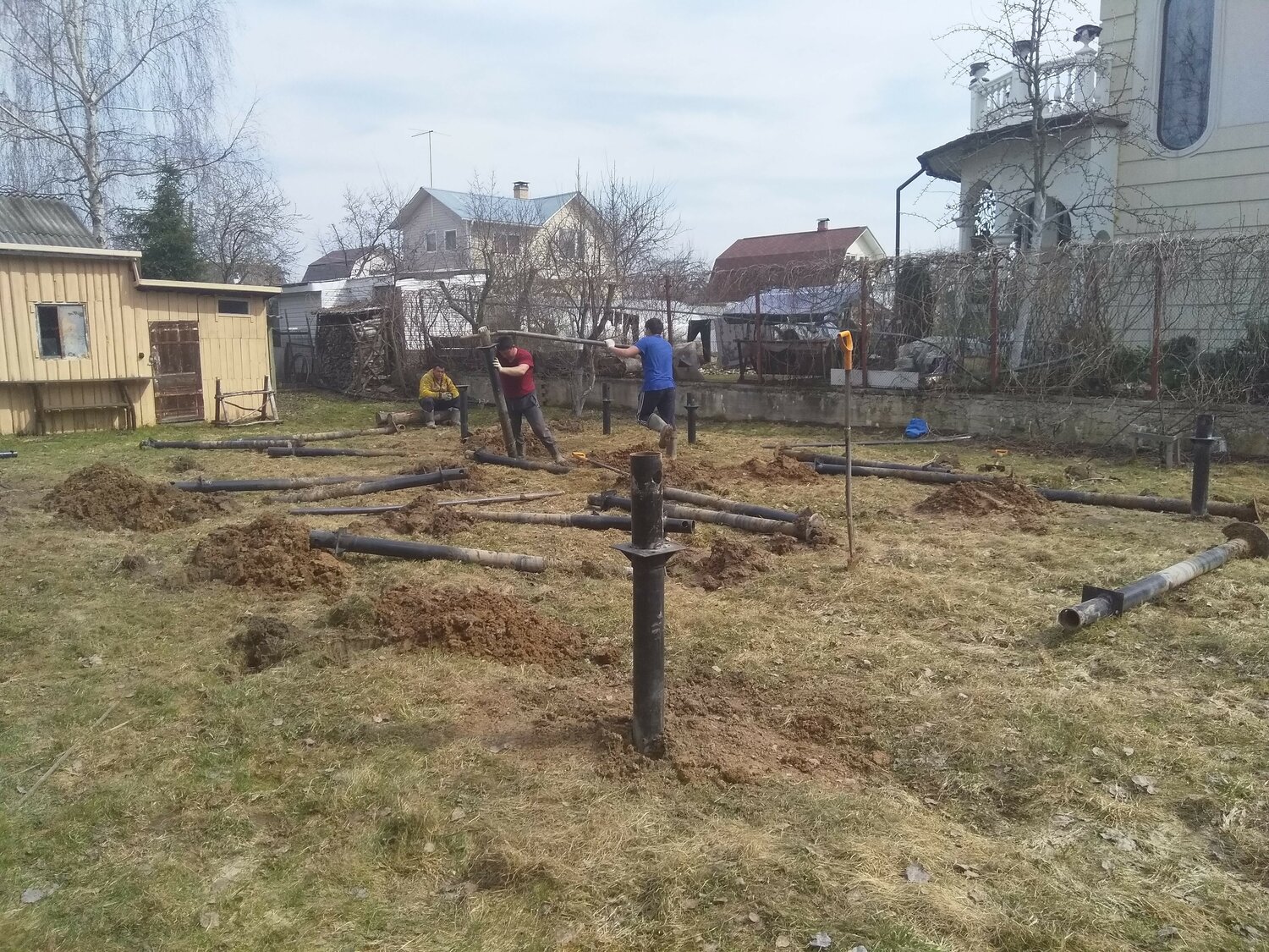 сваи, винтовые сваи, свая винтовая 325 монтаж, сиверский винтовые сваи, винтовые сваи в северодвинске