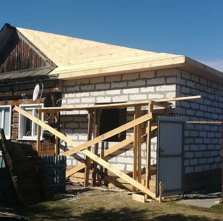 строительство, стройка бани крыша, строительство деревянного дома, каркасный дом, строим дом