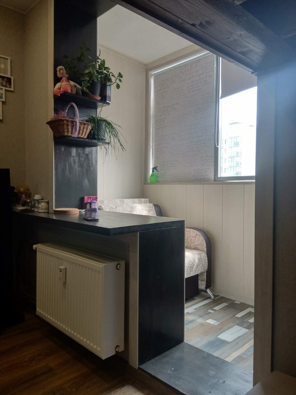 интерьер однушки лоджия, квартира, дизайн кухни, дизайн квартир, комната