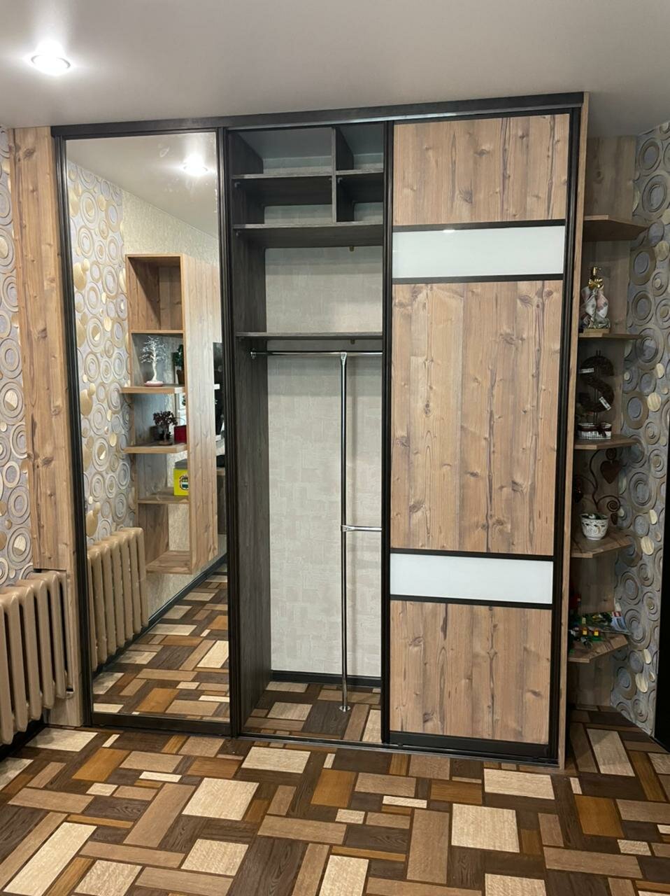 шкаф купе, шкаф купе 3800 мм, шкаф купе 2, шкафы купе 4 двери комбинированный, шкаф купе во всю стену