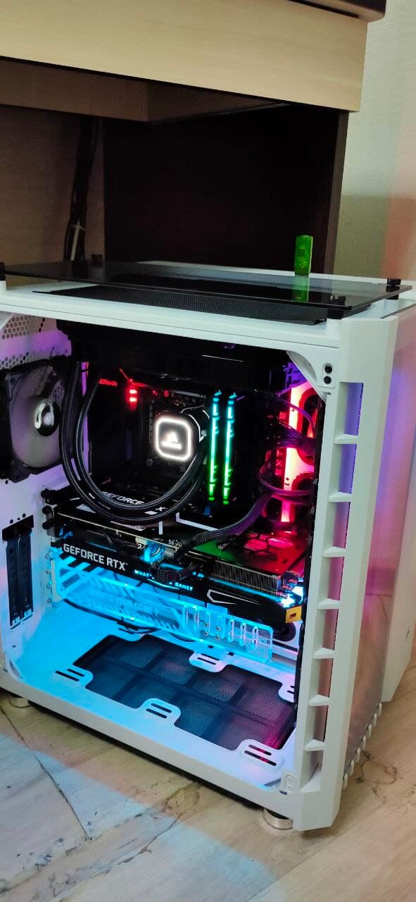 мощный игровой компьютер, мощный игровой пк, мощный пк, сборка пк phanteks, компьютер мощный