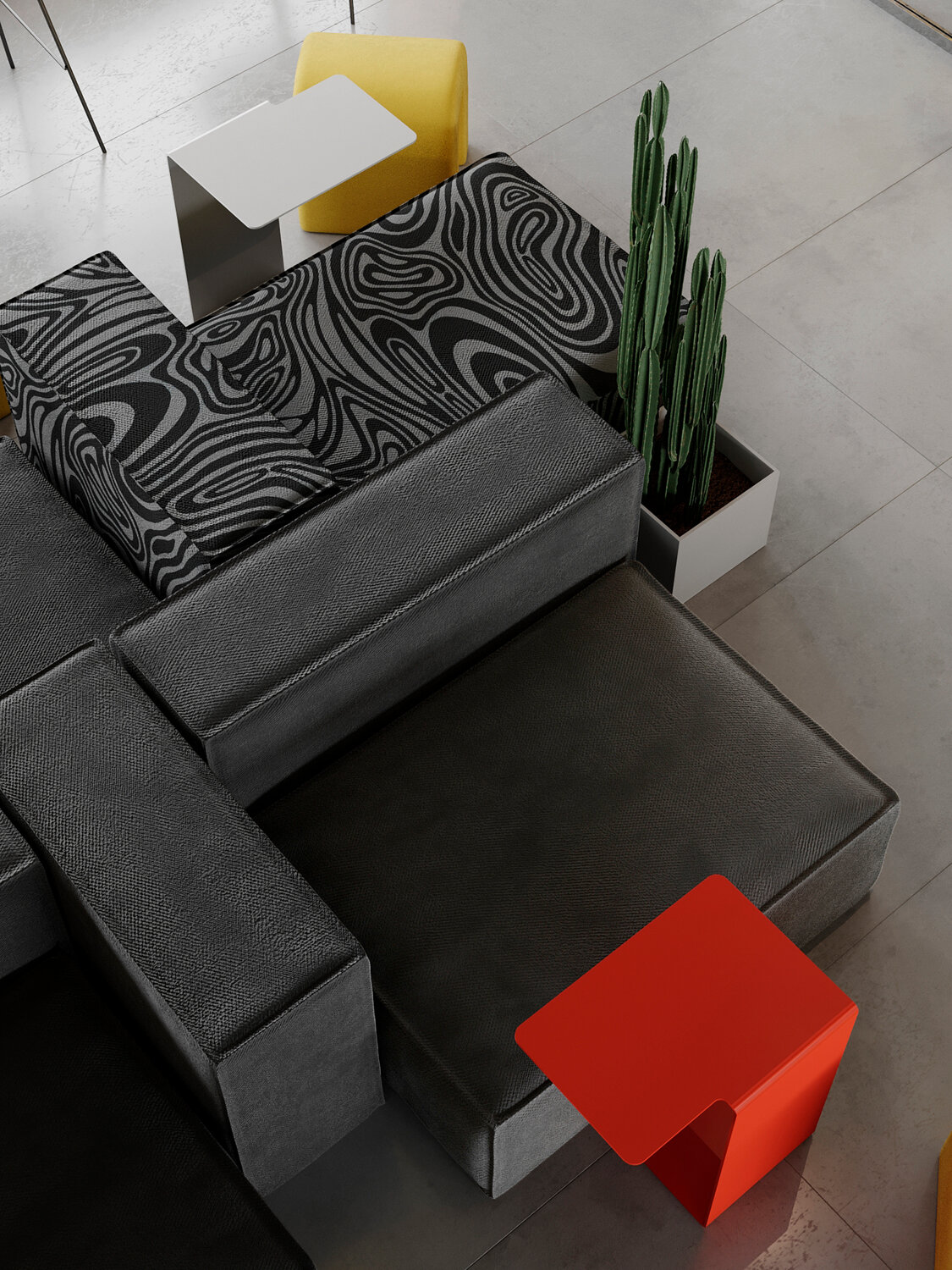 диван, диван smallroom plus, мебель, офисная мебель для лаунж, диван трансформер 2540х87х167