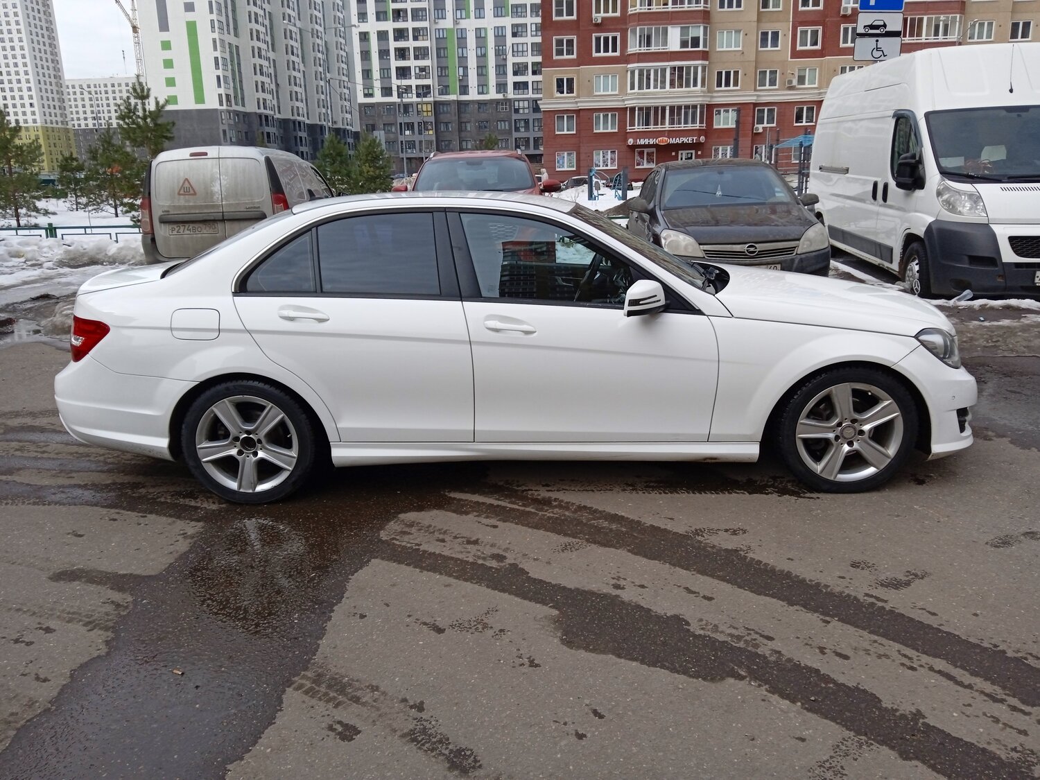 mercedes-benz c-класс, mercedes-benz w204, белый мерседес, mercedes w204 r18, Mercedes-Benz C-klasse I (W202) Рестайлинг